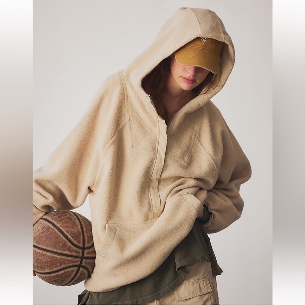 FP Movement by Free People Cream Hoodie